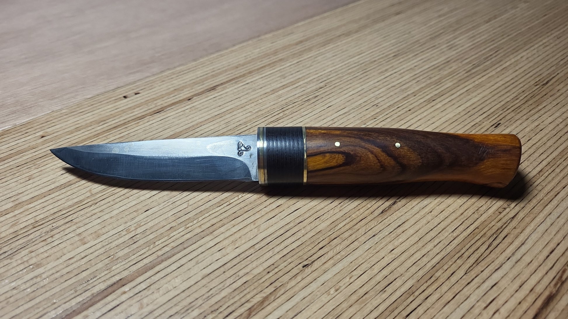 PUUKKO n°1 - Bois de fer d'Arizona - Couteau fixe
