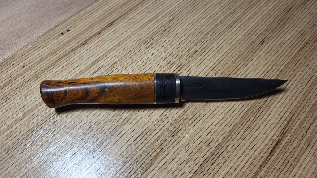 PUUKKO n°1 - Bois de fer d'Arizona - Couteau fixe