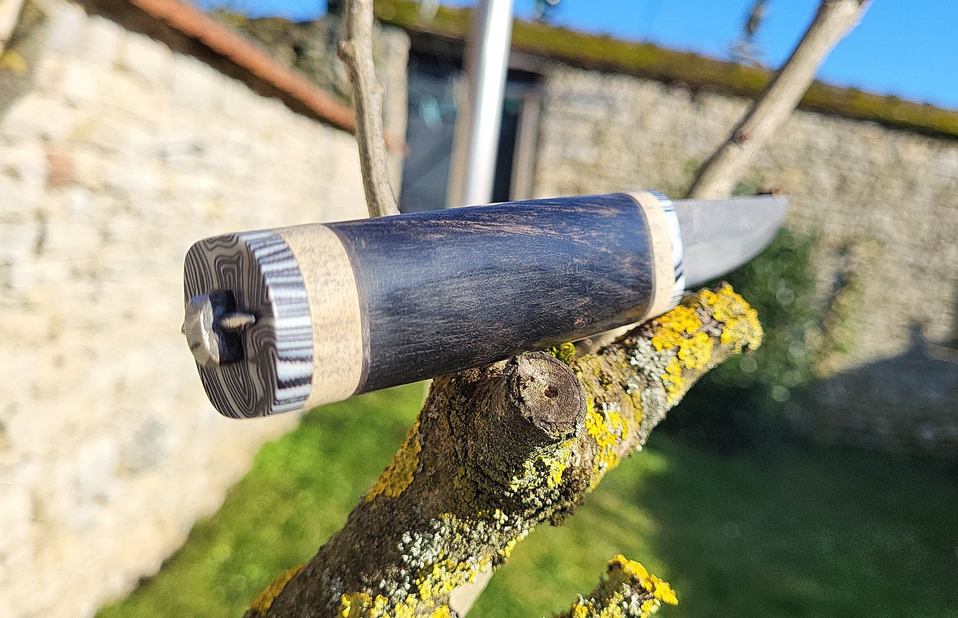 PUUKKO n°2 - Ebene - Couteau fixe