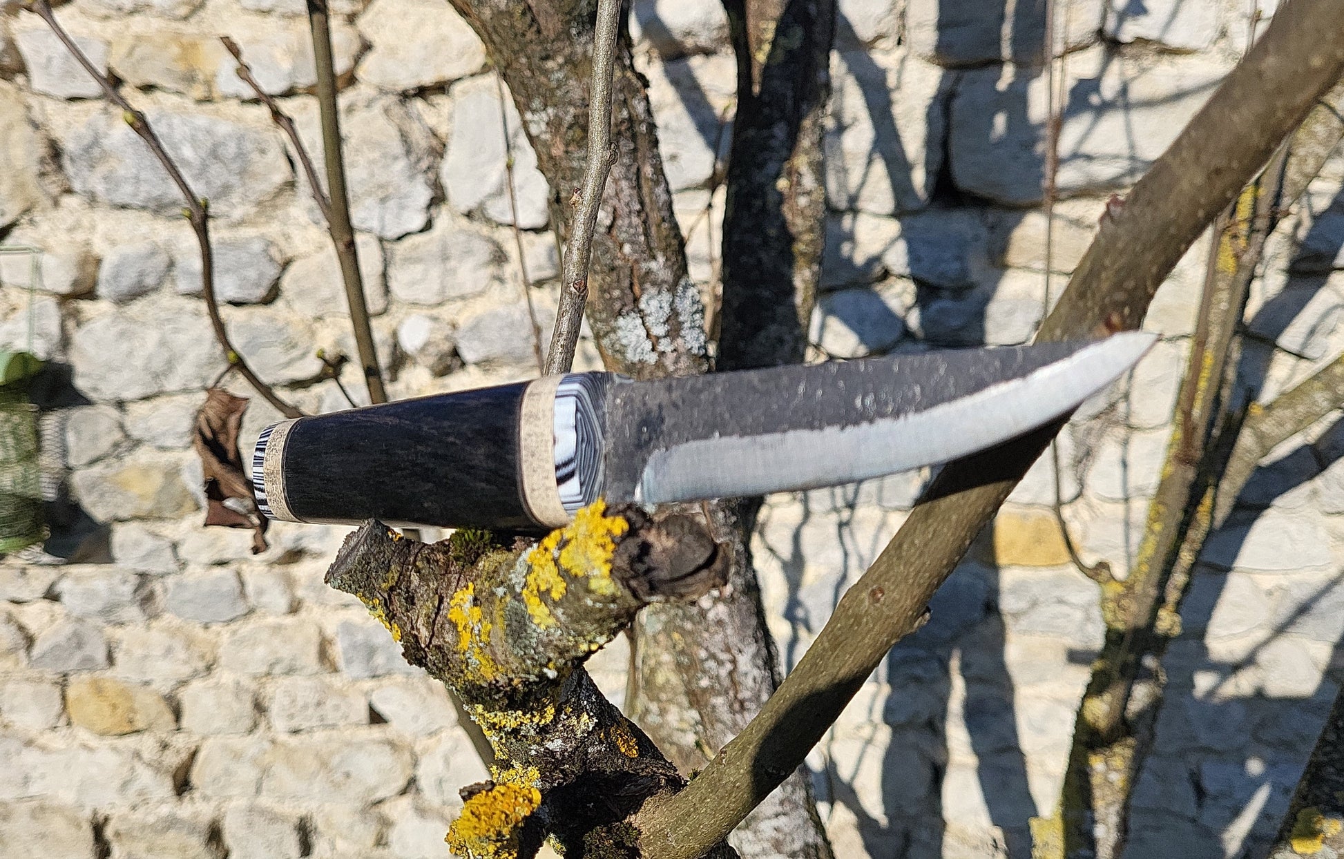 PUUKKO n°2 - Ebene - Couteau fixe