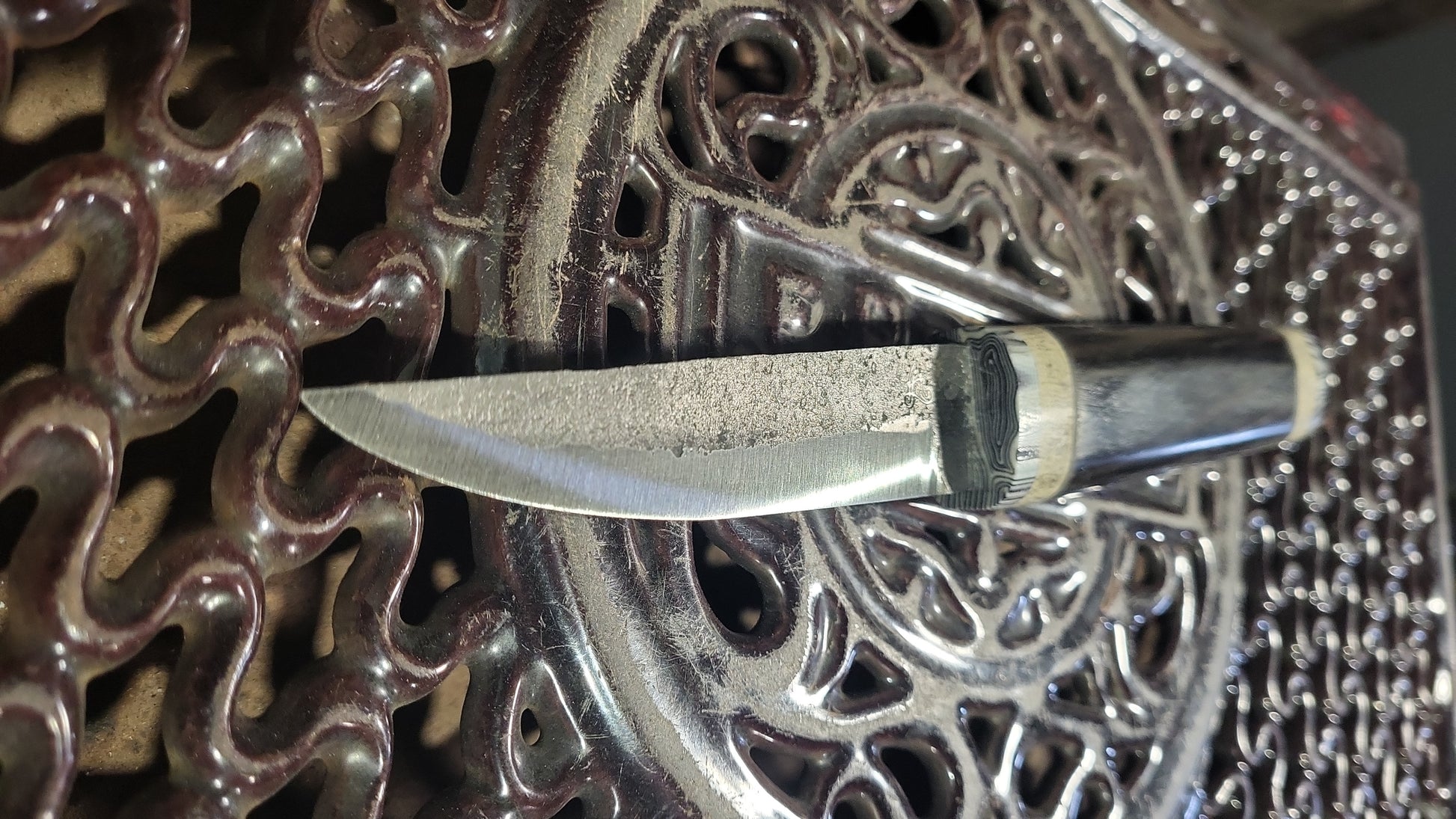 PUUKKO n°2 - Ebene - Couteau fixe