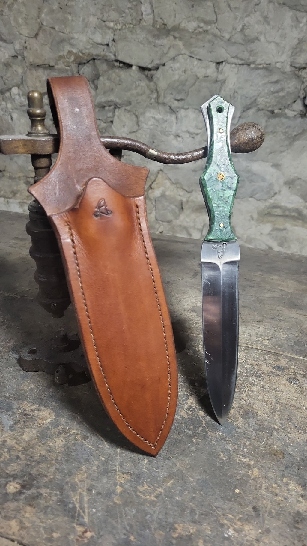 Dague de chasse "Camouflage" - Couteau fixe